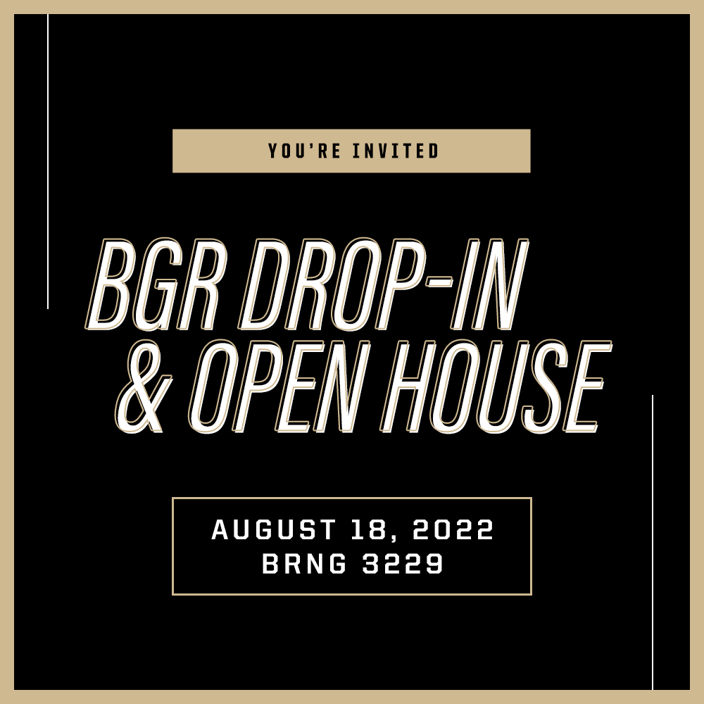 You're Invited, BGR Drop-in & Open House, August 18, 2022 BRNG 3229