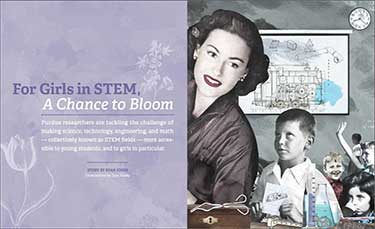 Girls in STEM education book cover