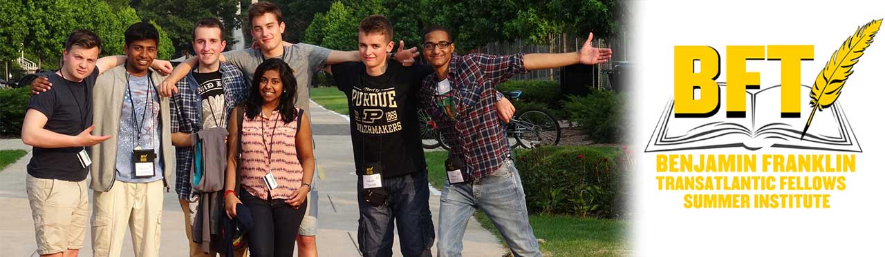 Benjamin Franklin Transatlantic Fellows enjoyed Purdue’s campus. (Purdue University/Photo provided)