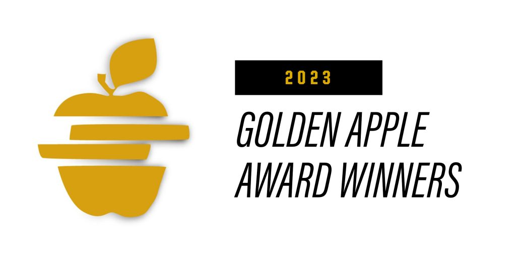 2023 Golden Apple Award Winners