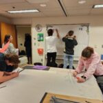 Students work on a project at CREATE