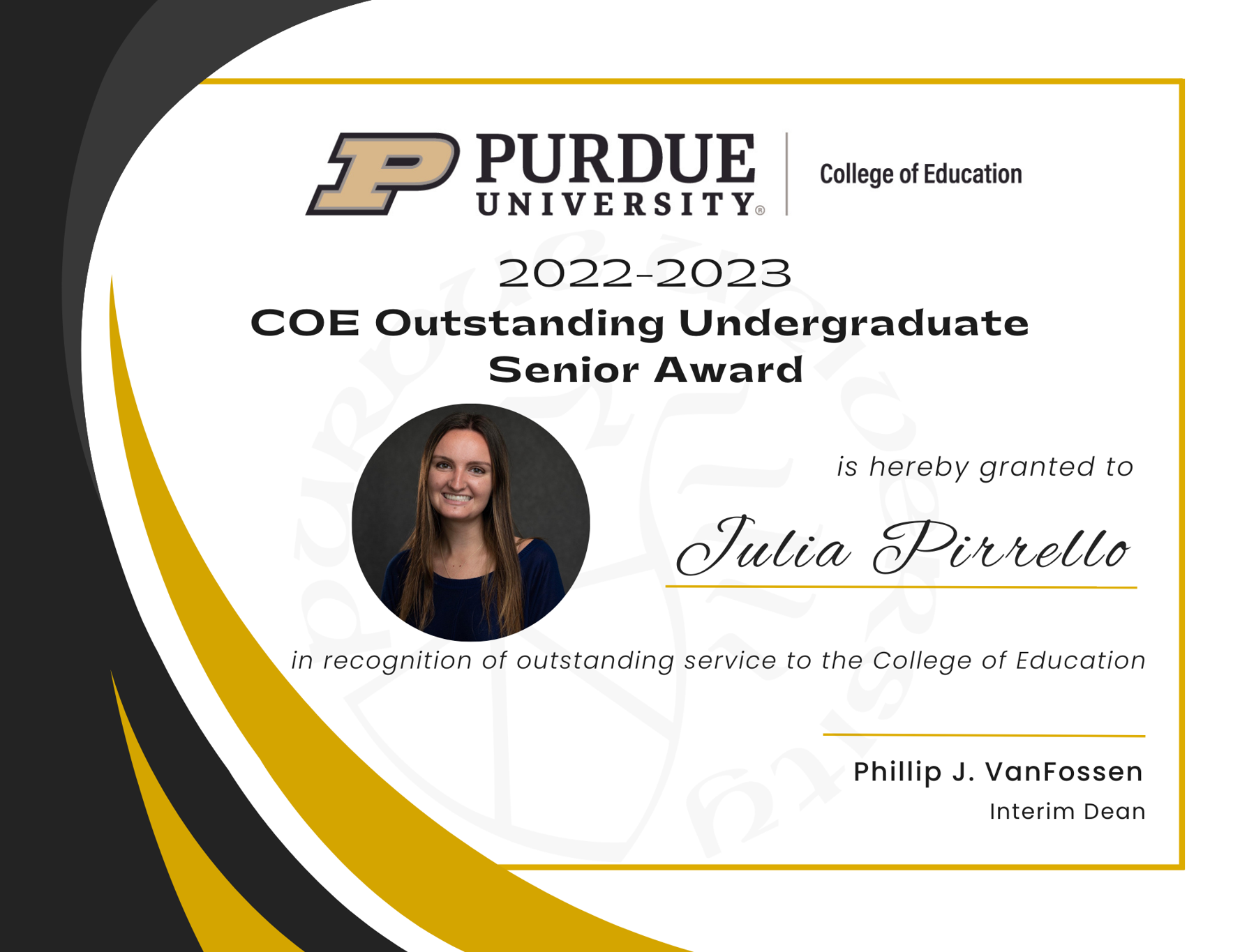 purdue honors essays