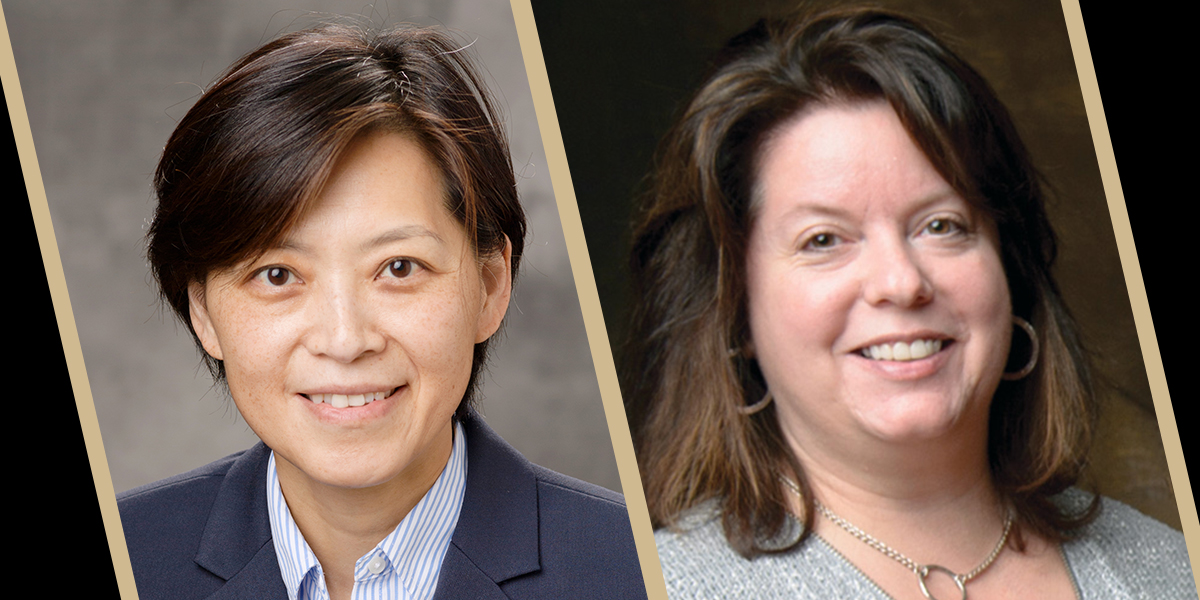 Wanju Huang and Jennifer Richardson