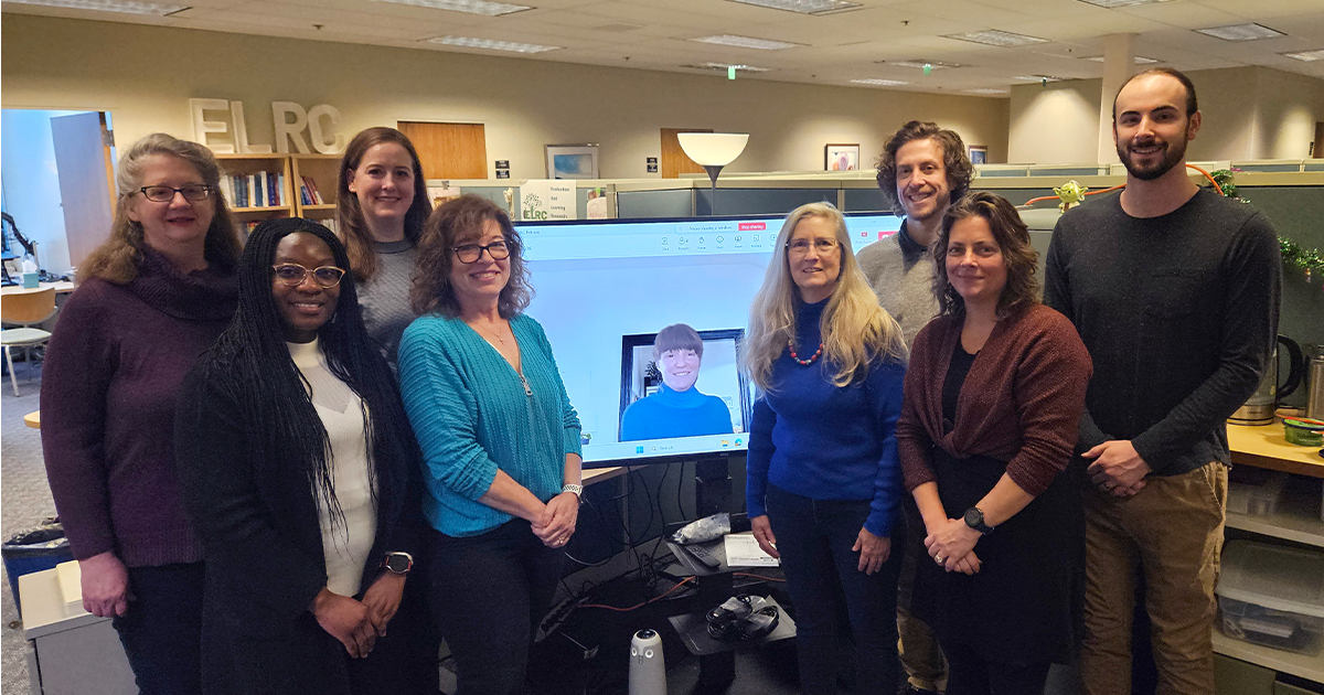 Group photo of ELRC staff at their yearly retreat.