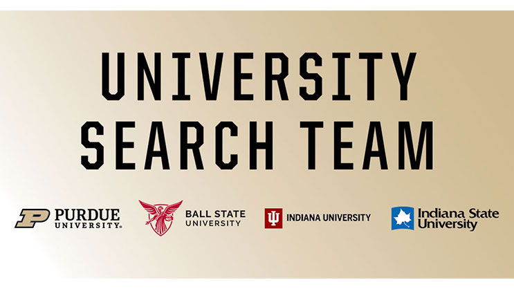 A gold graphic that says 