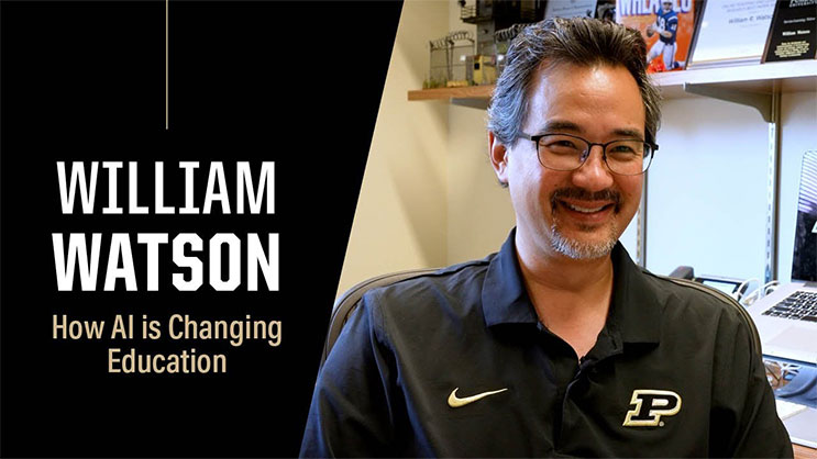 A YouTube video thumbnail featuring William Watson titled, 