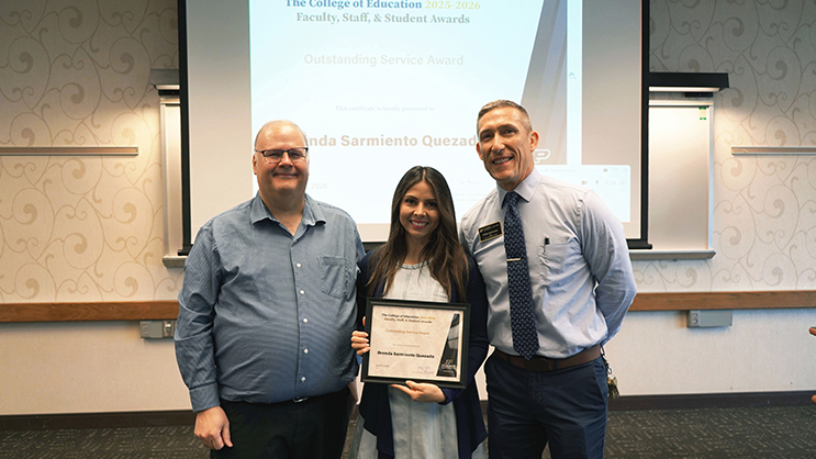 Wayne Wright, Brenda Sarmiento-Quezada, Phil VanFossen