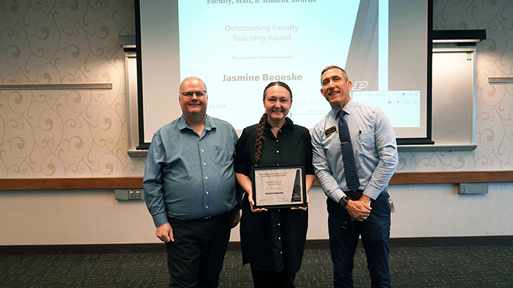 Wayne Wright, Jasmine Begeske, Phil VanFossen