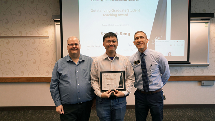 Wayne Wright, Sopheak Seng, Phil VanFossen